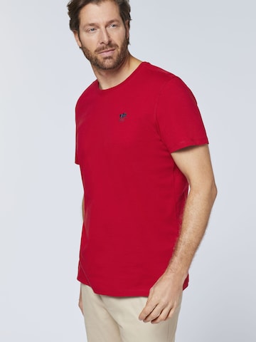 Polo Sylt Shirt in Rot