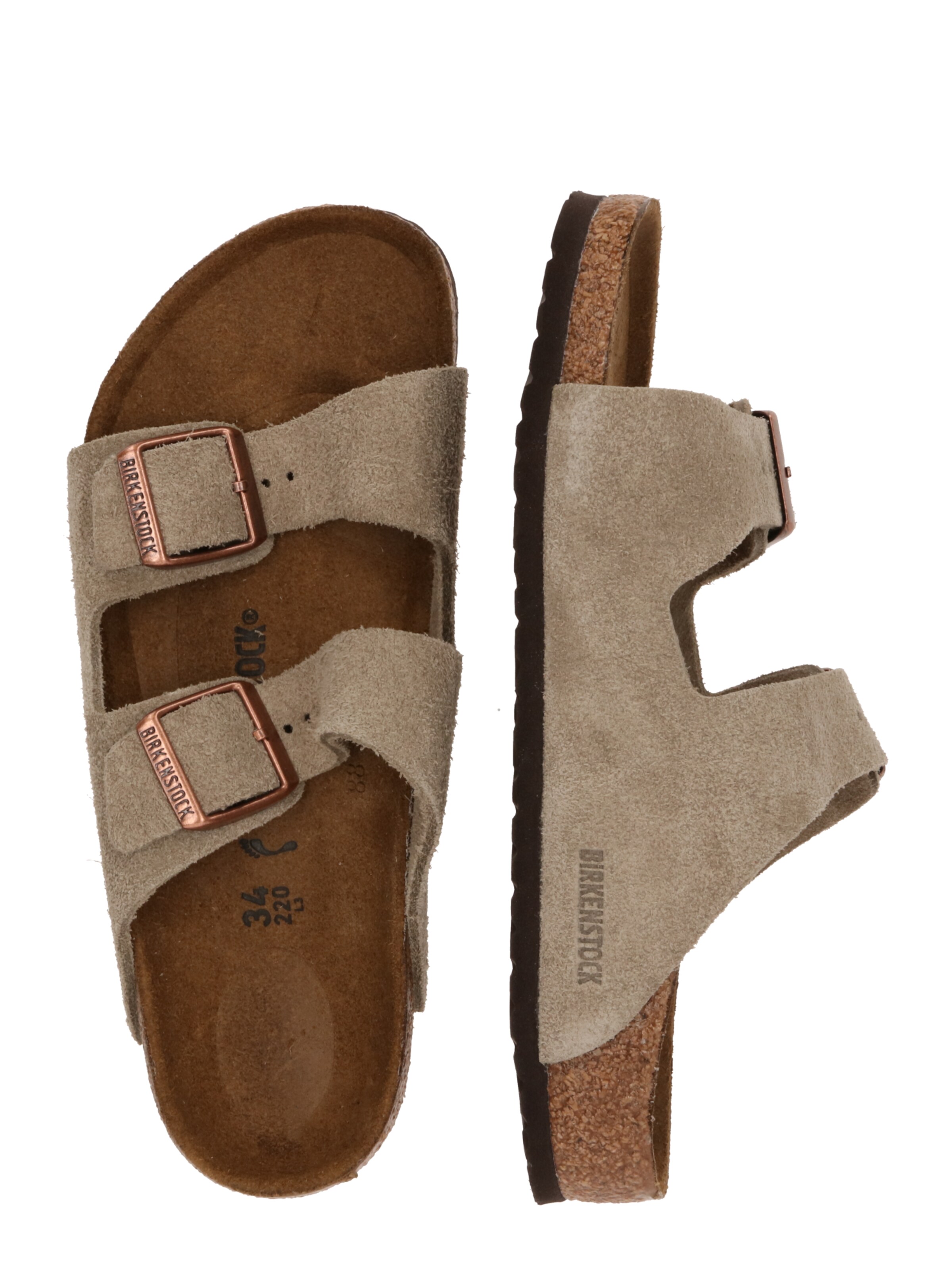 BIRKENSTOCK Open schoenen in Beige
