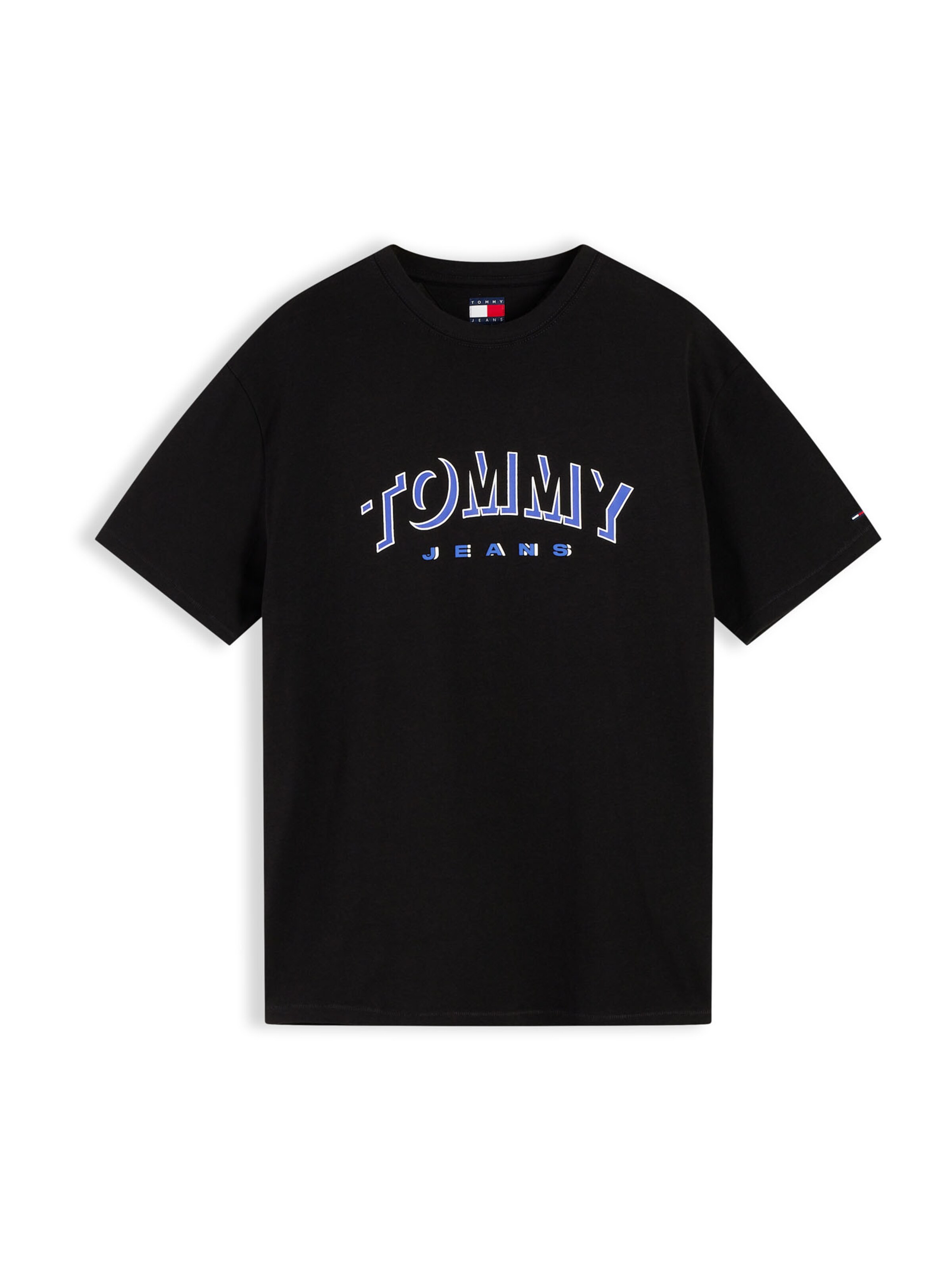 juoda Tommy Jeans Marškinėliai 'DNA': priekis