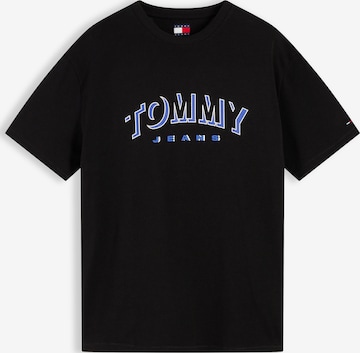 juoda Tommy Jeans Marškinėliai 'DNA': priekis