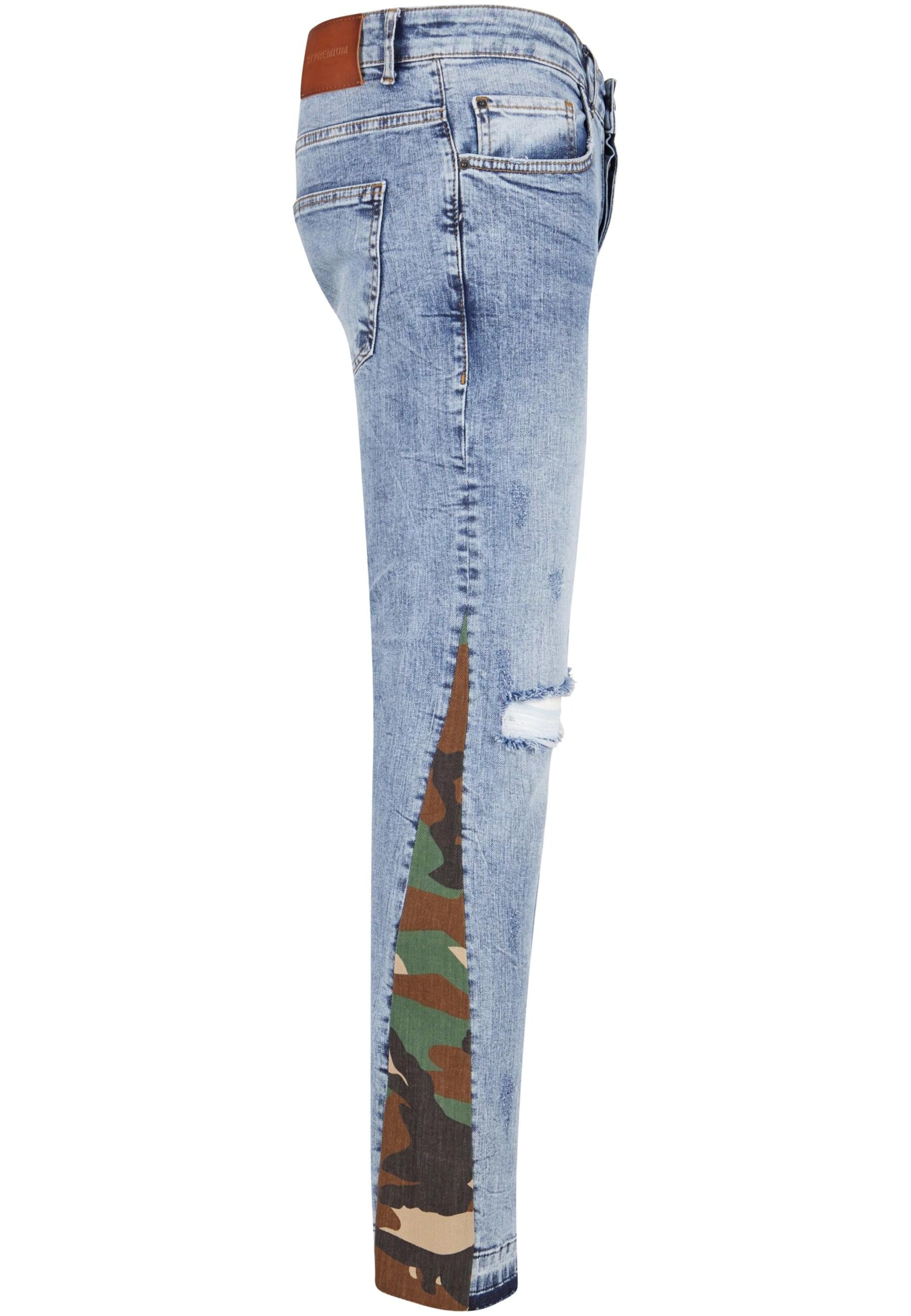 2Y Premium Skinny Jeans in Blau