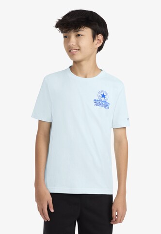 CONVERSE T-shirt i blå