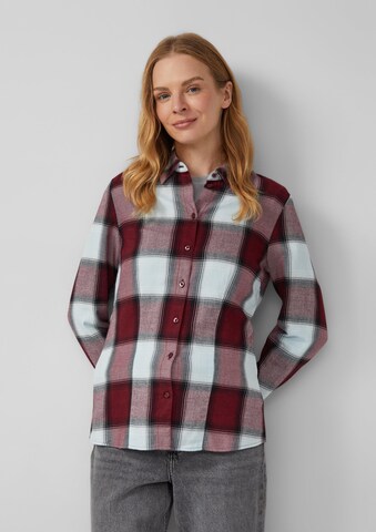 s.Oliver Blouse in Red: front