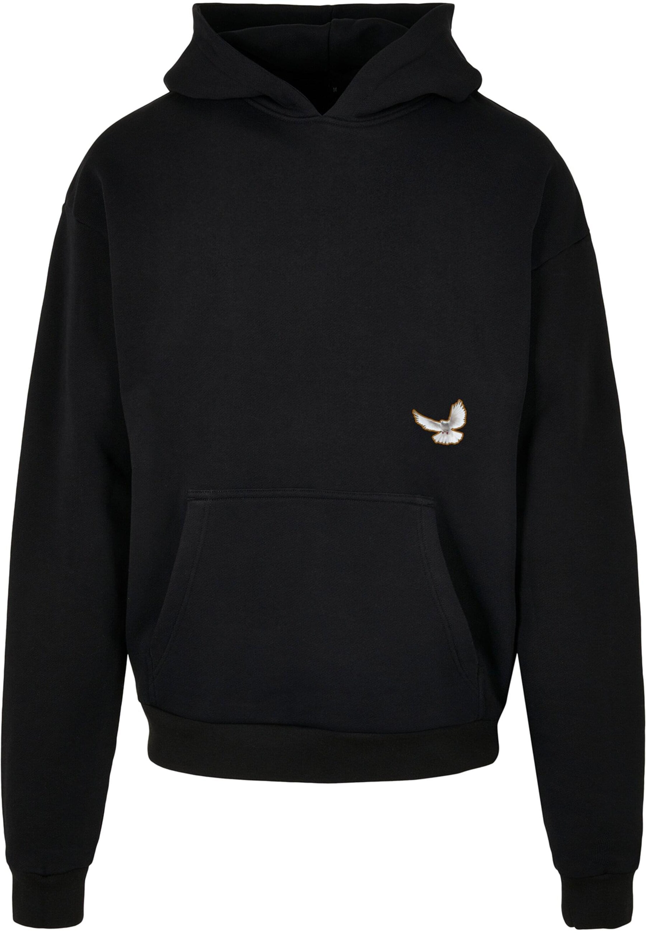 Sweat-shirt MT Upscale en noir : devant