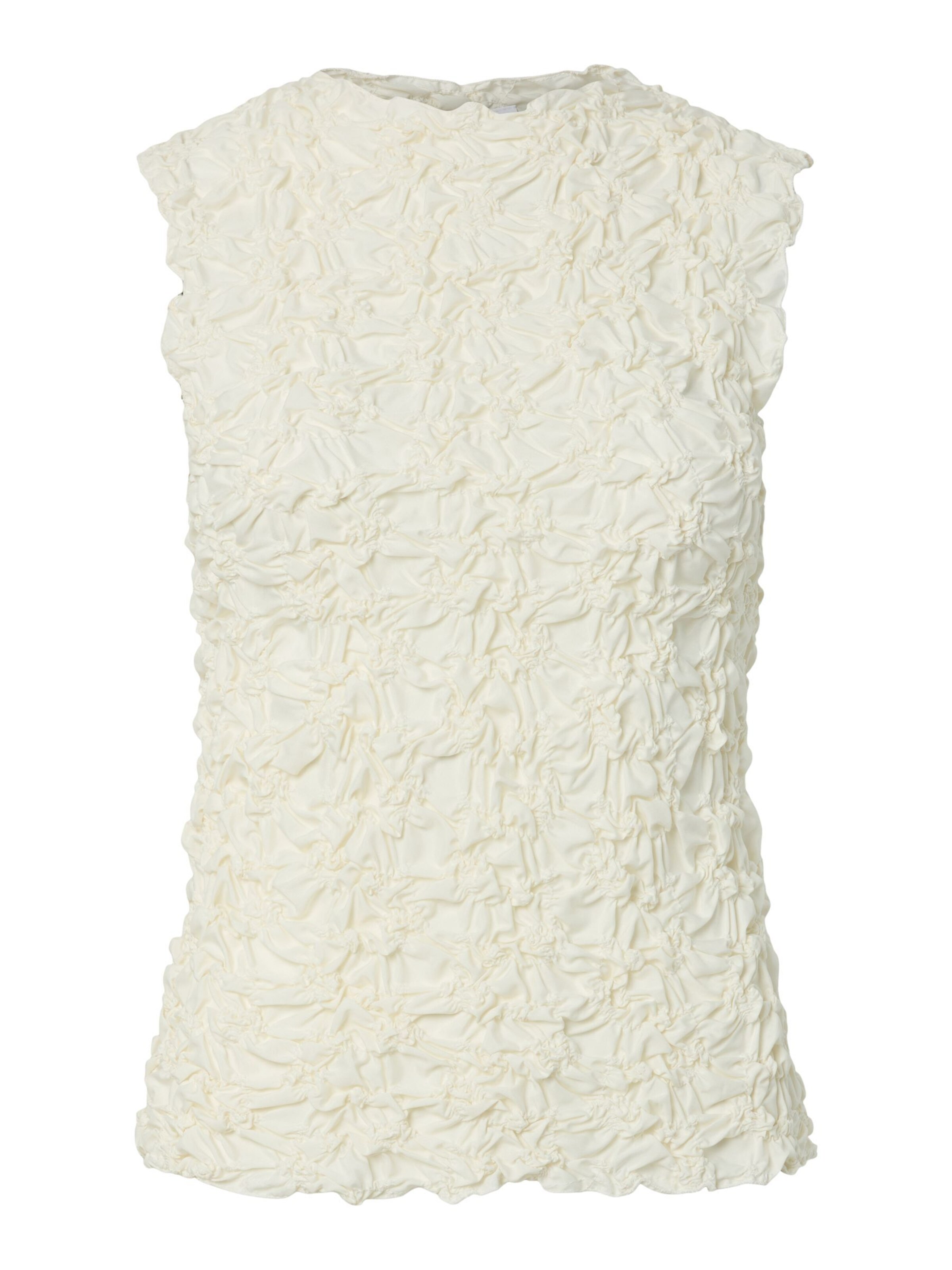 YAS Bluse 'YASMera' i beige: forside