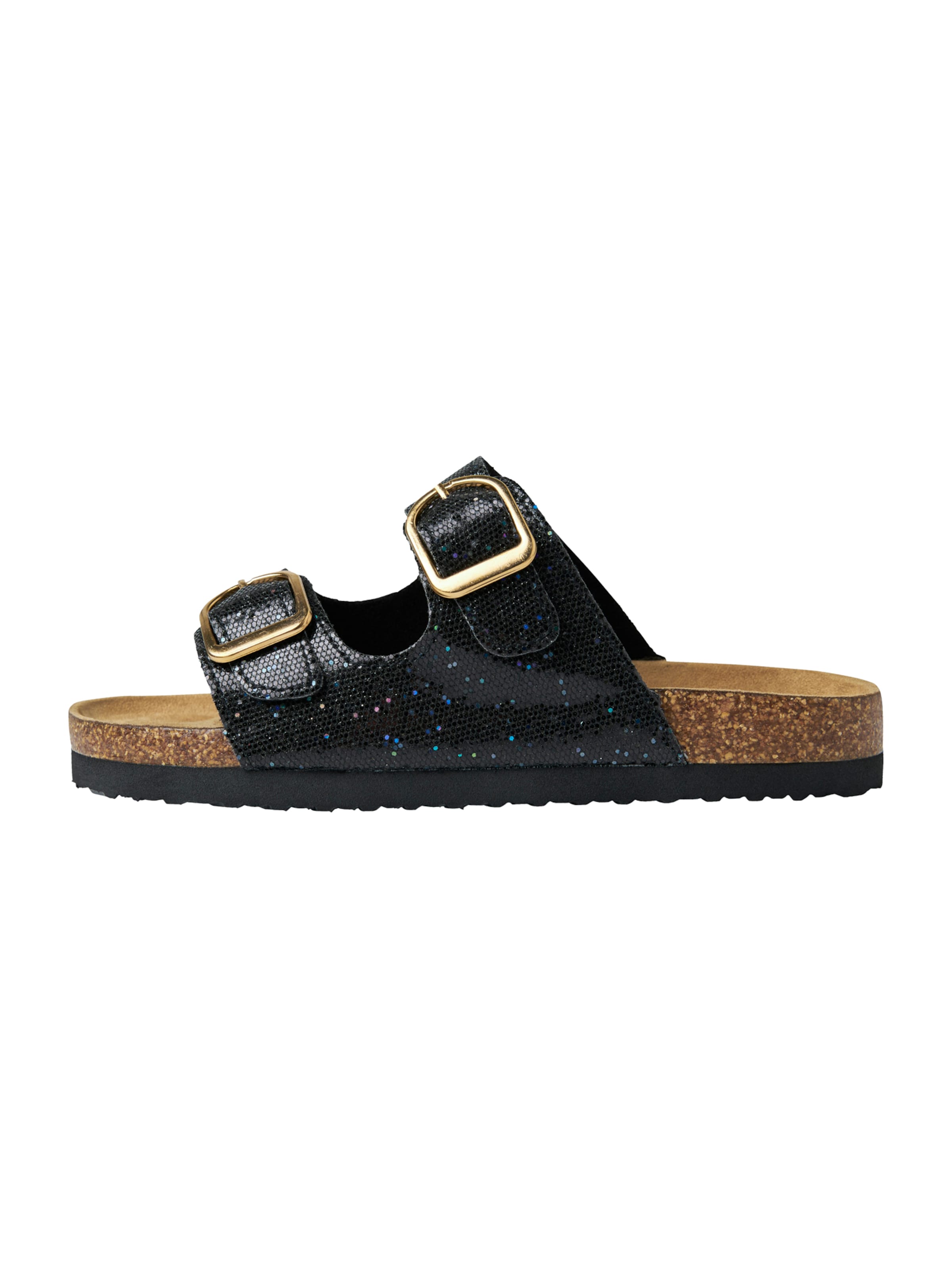 NAME IT Sandals 'NKFFLORA' in Black: front