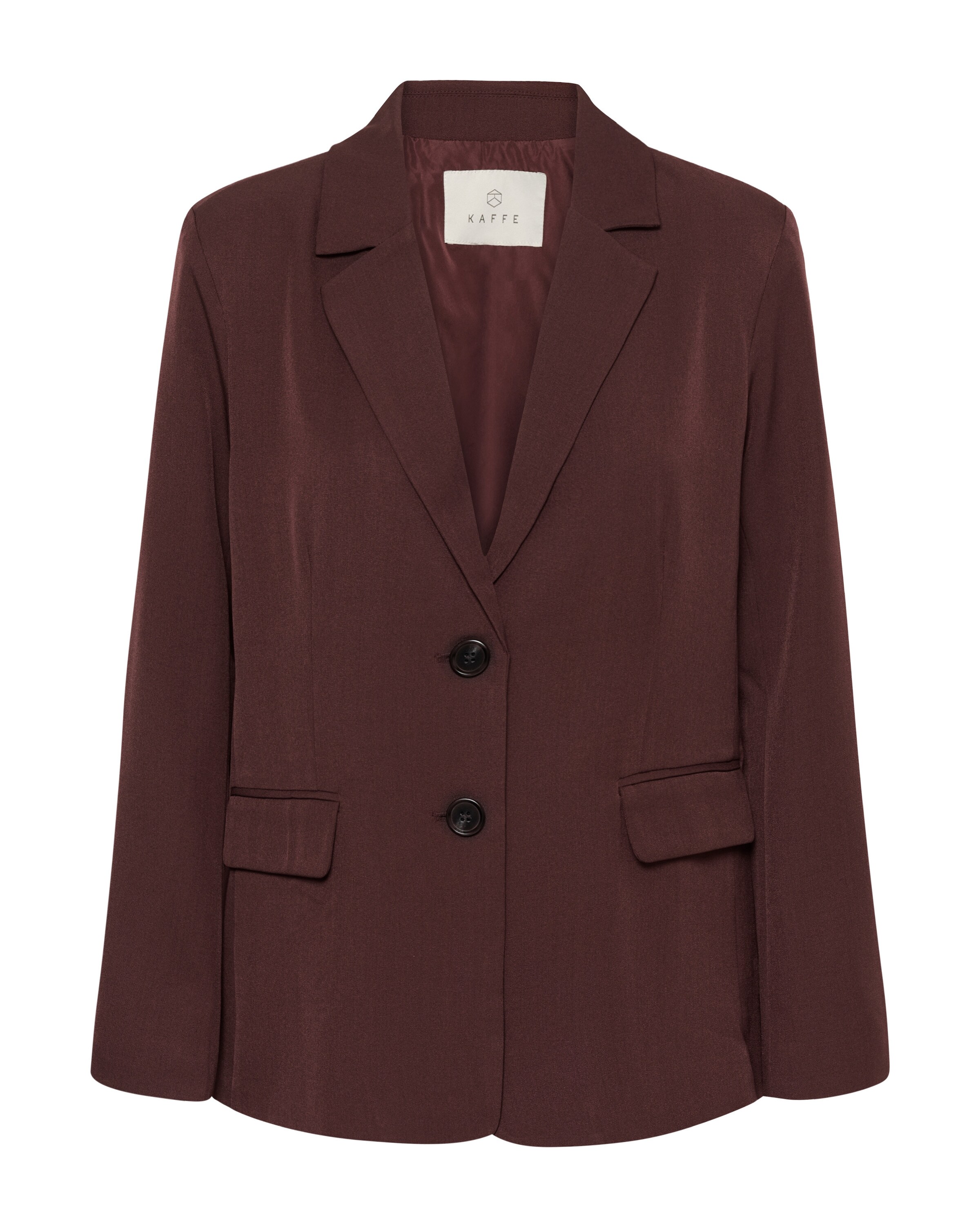 Kaffe Blazers in 34 in de kleur Chocoladebruin, Productweergave