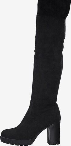 TAMARIS Over the Knee Boots in Black