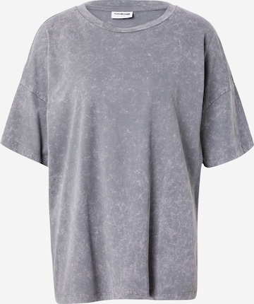 Noisy may T-shirt 'RENA IDA' i grå: framsida