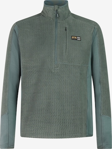 PROTEST Athletic Sweatshirt 'PRTCalgary' in Green: front