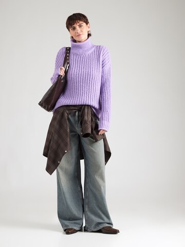 QS Πουλόβερ σε λιλά