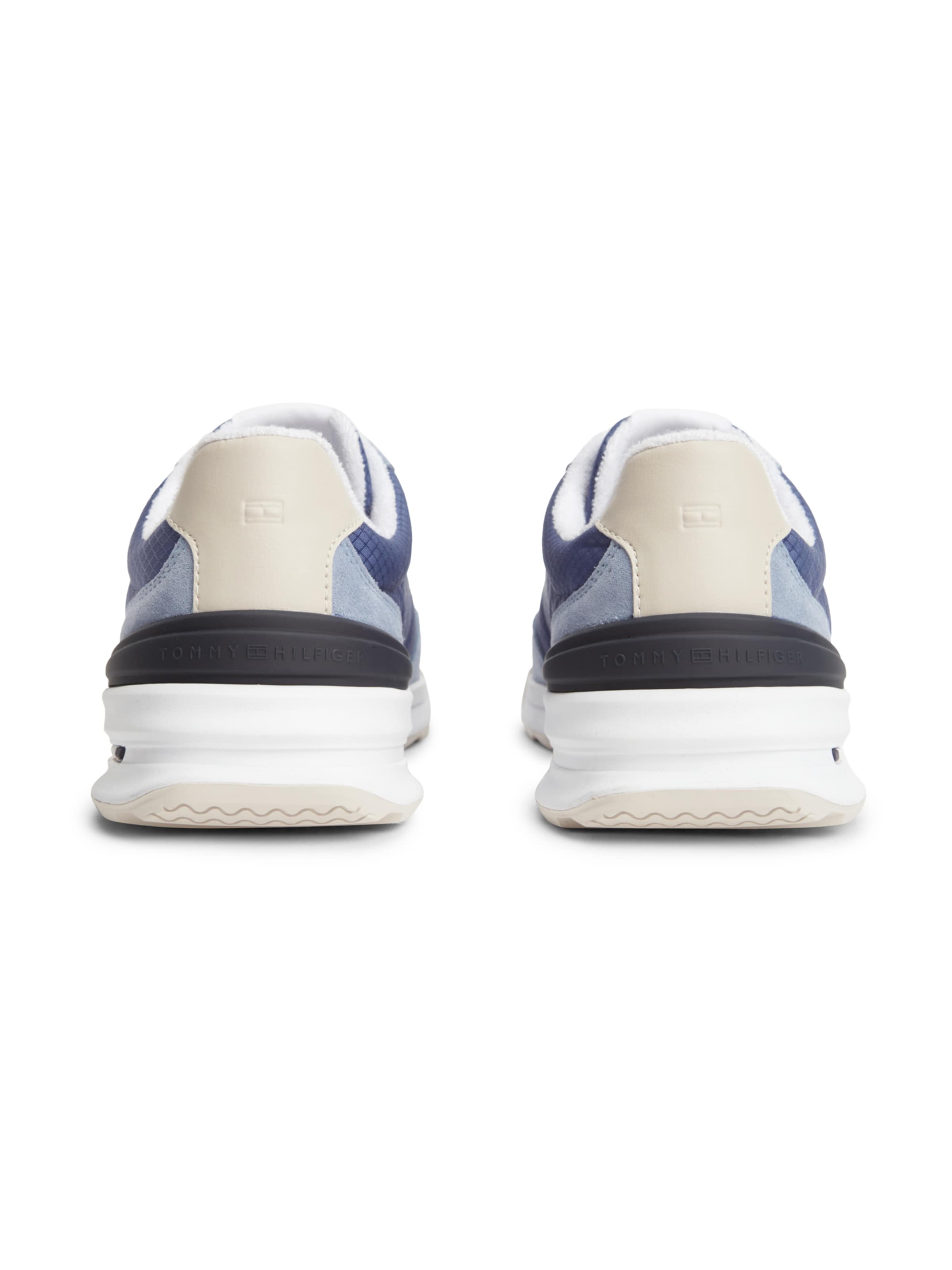 zils TOMMY HILFIGER Zemie brīvā laika apavi 'Retro Runner'