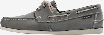 Scalpers Mokkasiinit värissä harmaa: etupuoli
