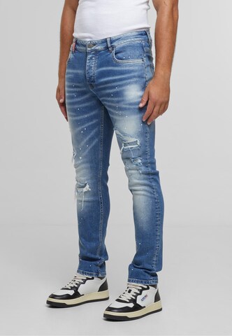 2Y Premium Slimfit Jeans 'Victor' in Blauw
