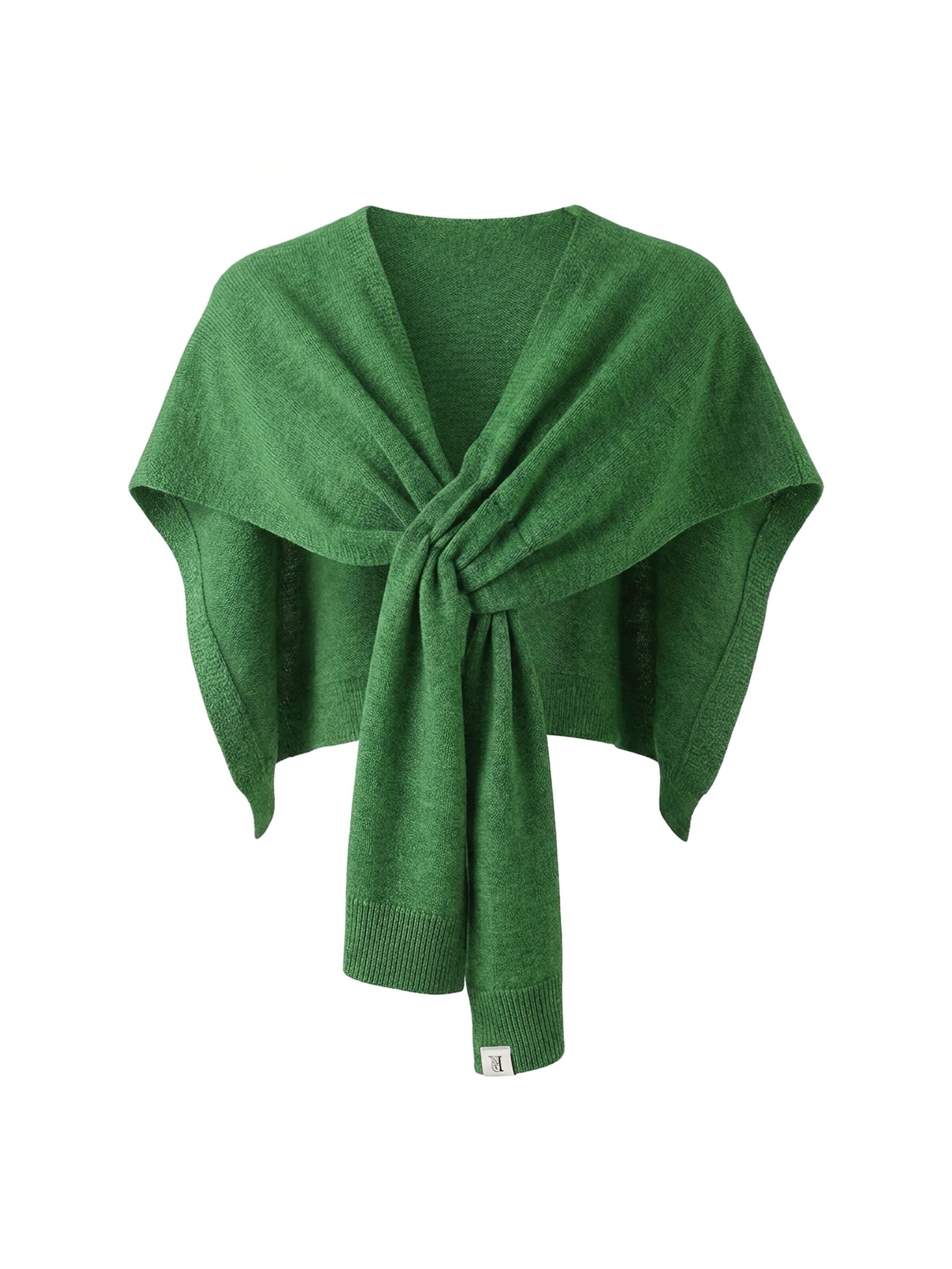 Magicshe Scarf 'Strickschal' in Green: front