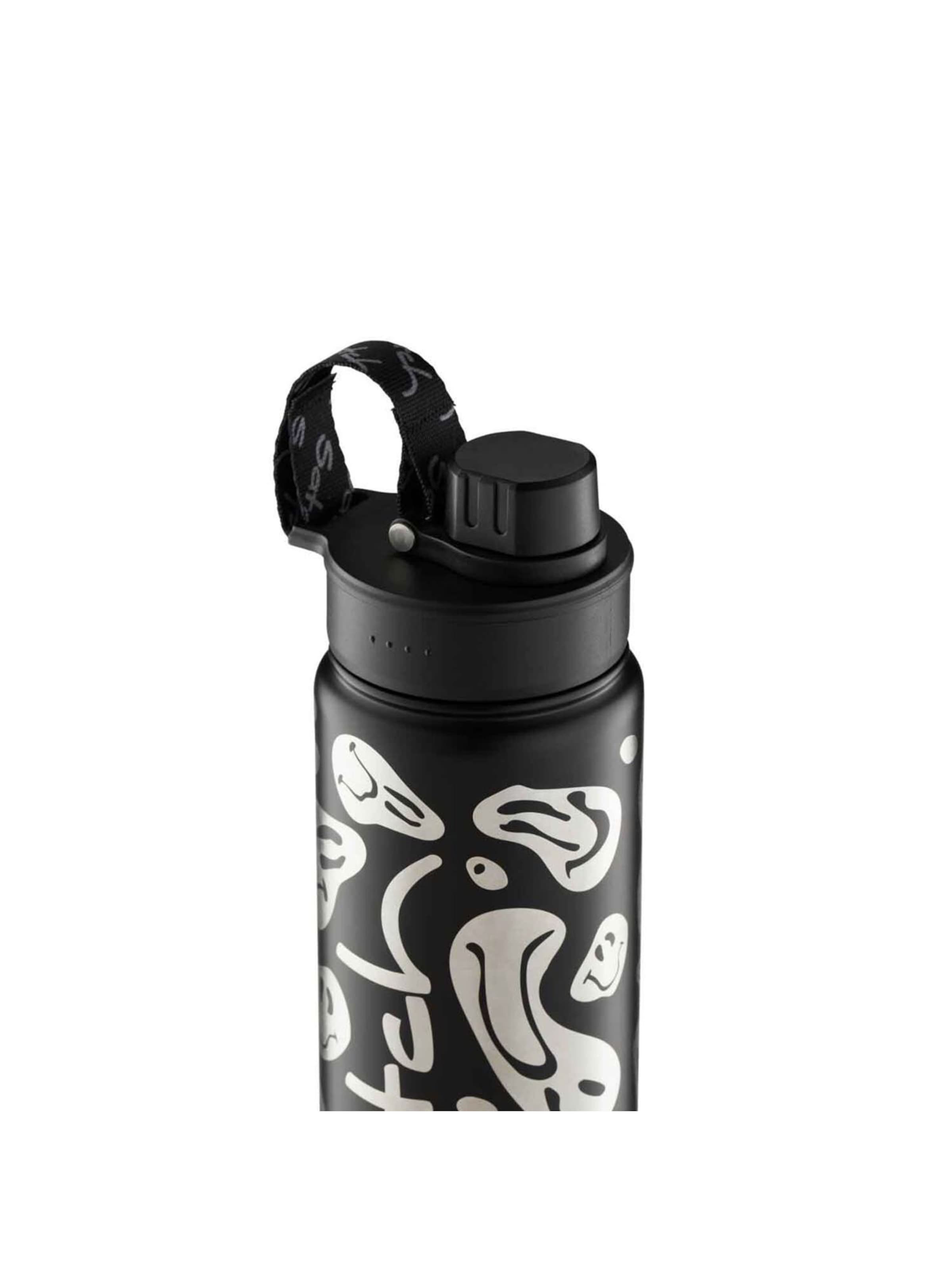 Satch Rugzak 'Blurry Faces Special Edition' in Zwart