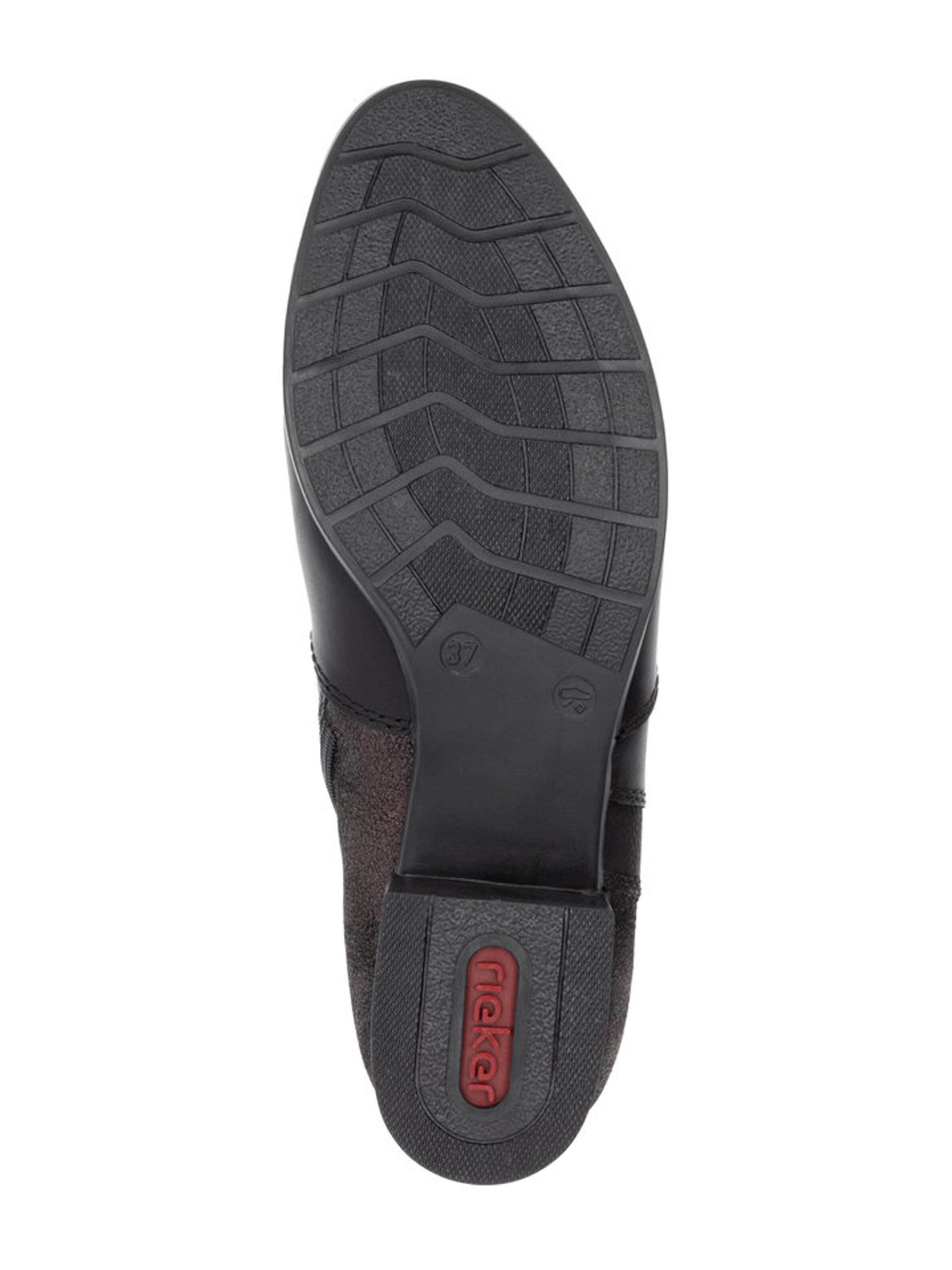 Bottines Rieker en noir : en bas