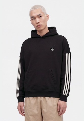 Bluză de molton de la ADIDAS ORIGINALS pe negru