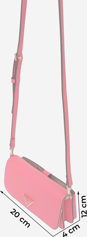 GUESS Τσάντα ώμου 'Noelle' σε ροζ