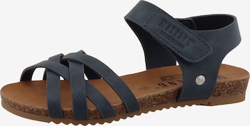 MUSTANG - Sandalias en azul: frente