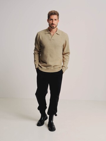 ABOUT YOU x Kevin Trapp Sweater 'Philipp' in Beige