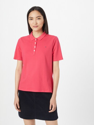 TOMMY HILFIGER Poloshirt in Pink: Vorderseite