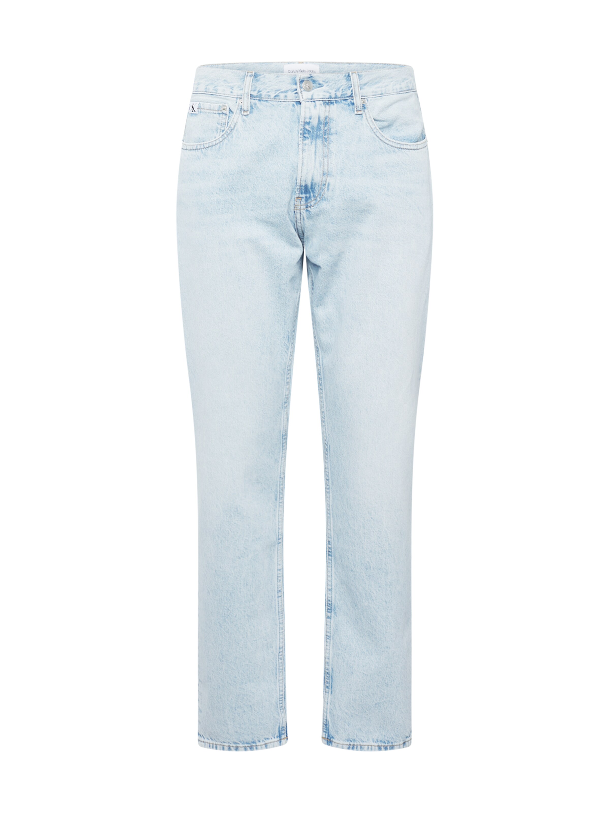 Regular Jean 'AUTHENTIC STRAIGHT' Calvin Klein Jeans en bleu : devant