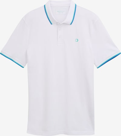 TOM TAILOR DENIM Koszulka w kolorze turkusowy / lazur / białym, Podgląd produktu