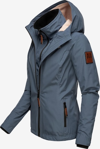 MARIKOO Weatherproof jacket 'Erdbeere' in Blue