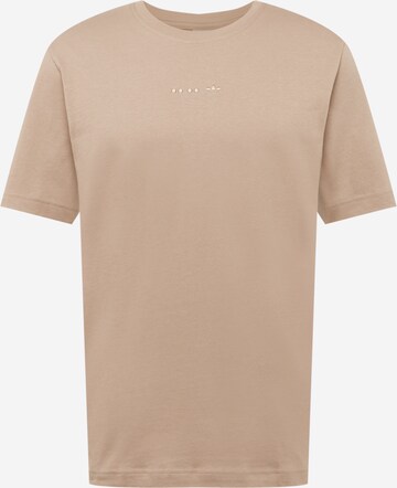 T-Shirt 'Reveal Essentials' ADIDAS ORIGINALS en marron : devant