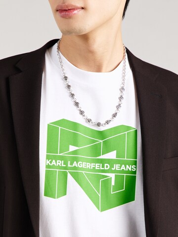 T-Shirt KARL LAGERFELD JEANS en blanc