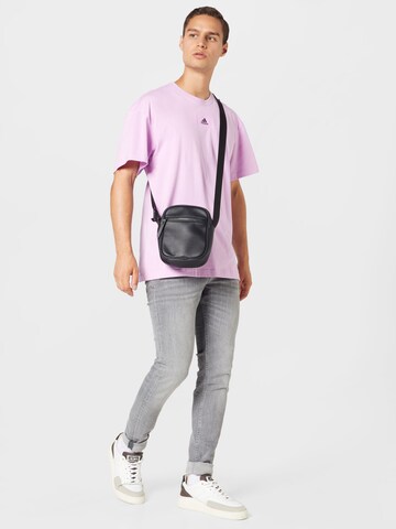 T-Shirt fonctionnel 'Essentials Feelvivid Drop Shoulder' ADIDAS SPORTSWEAR en violet