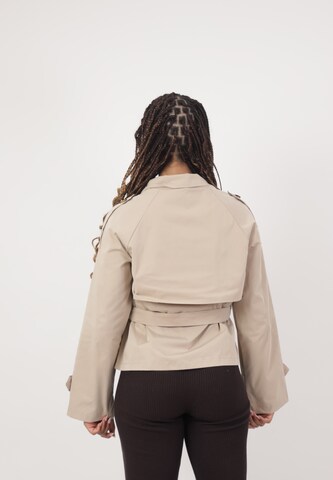 Elara Between-Season Jacket in Beige