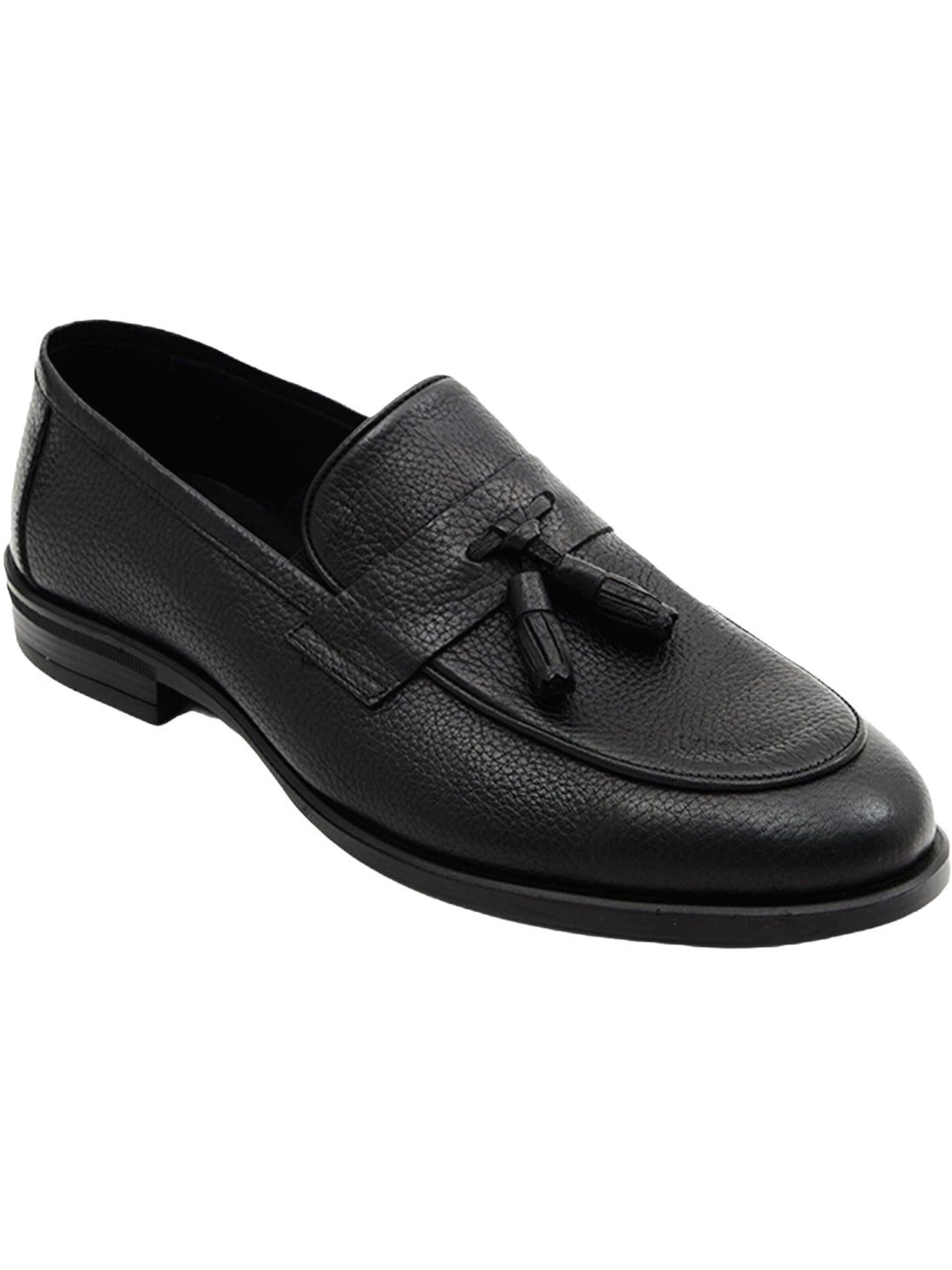 Mocassin 'Slipper' Desa en noir