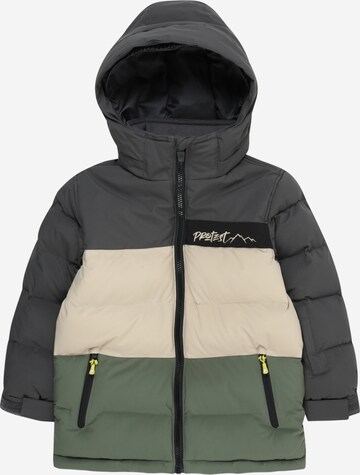 PROTEST Outdoor jacket 'CROW' in Mixed colors: front