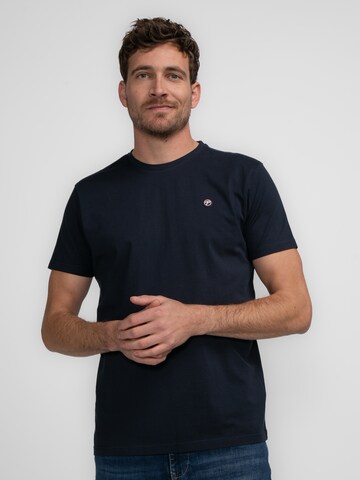 Petrol Industries T-Shirt in Blau: Vorderseite
