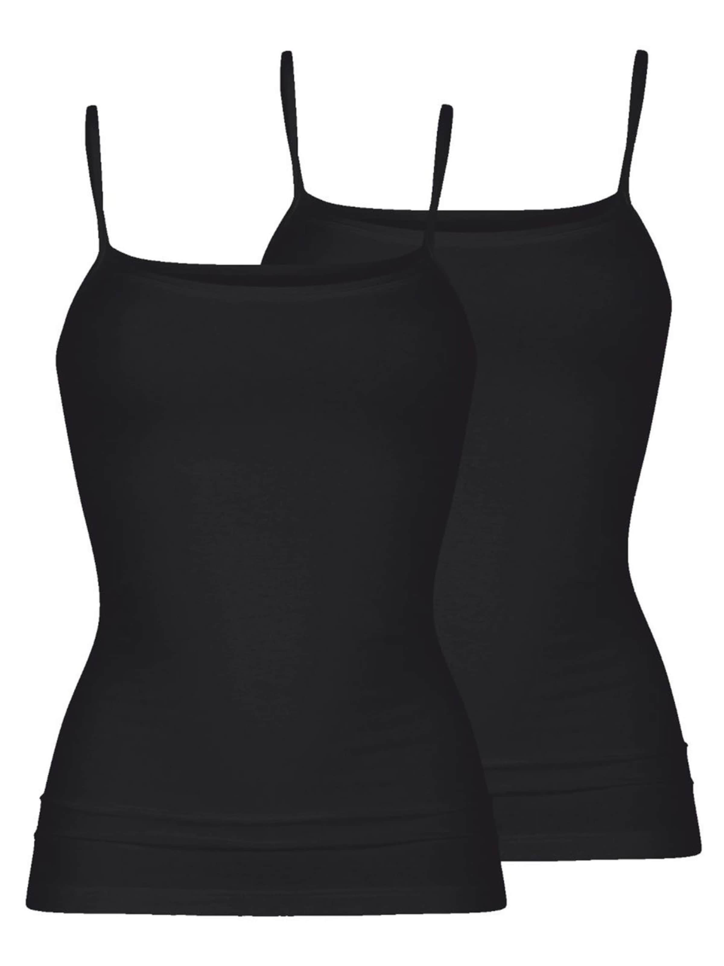 Mey Undershirt 'Organic' in Black: front
