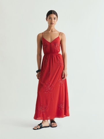 Scalpers Dress ' ' in Red: front