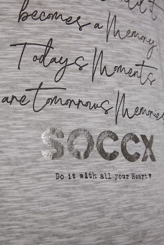 Maglietta di Soccx in grigio
