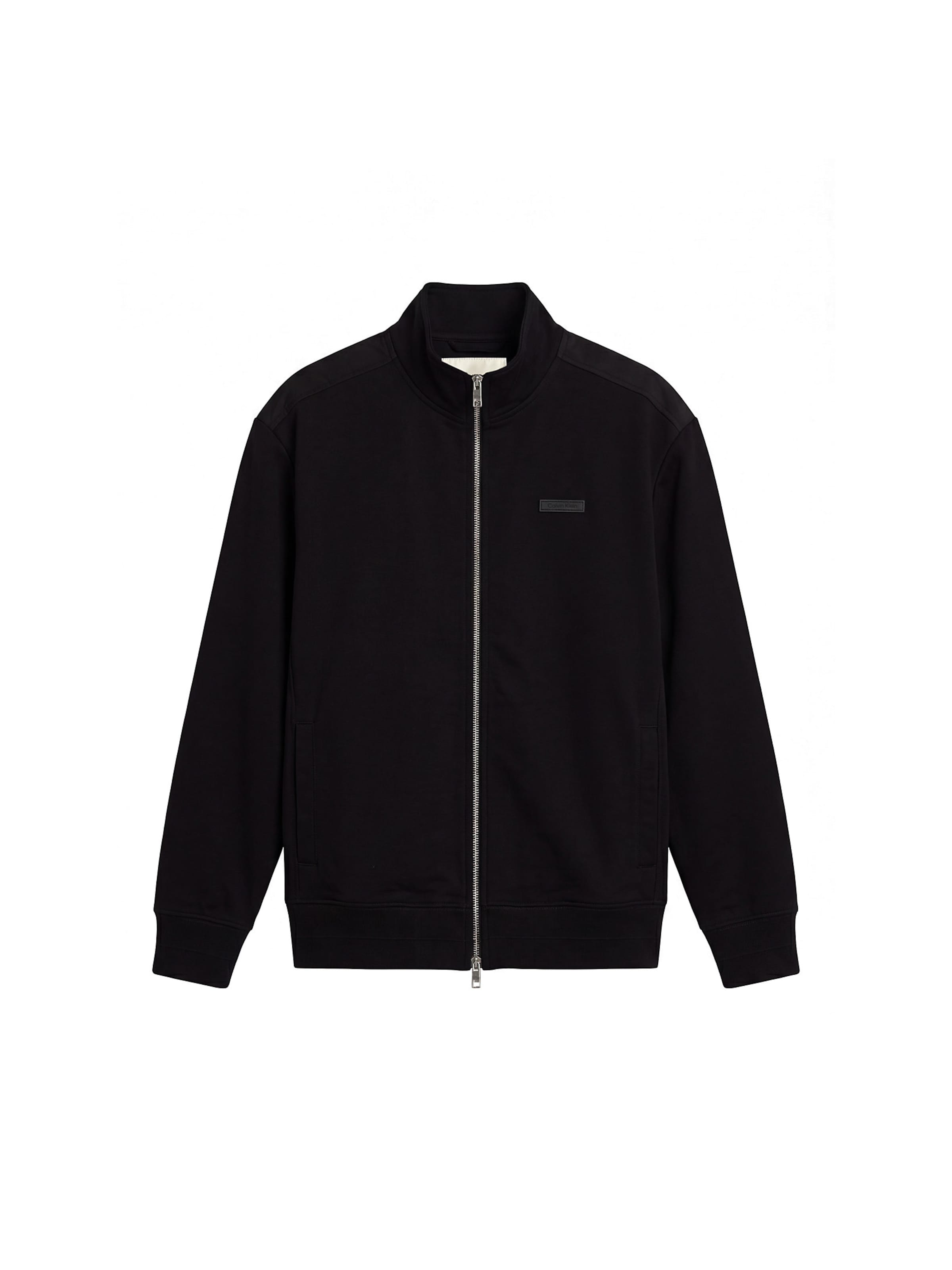 Veste mi-saison Calvin Klein en noir : devant
