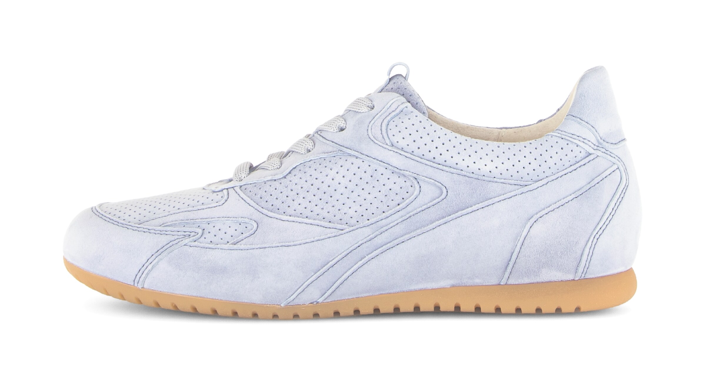 Baskets basses GABOR en bleu : devant