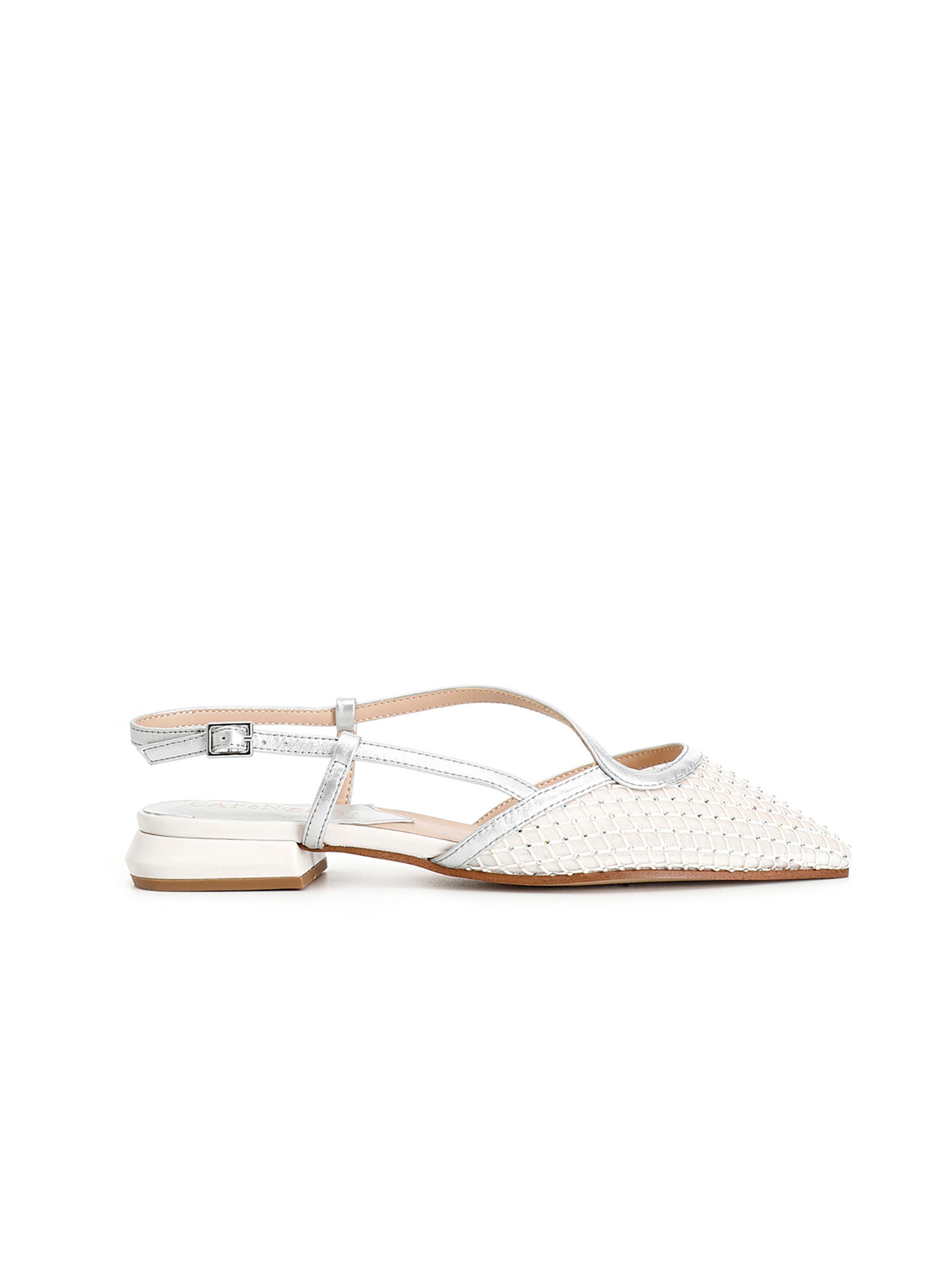 Ballerina di CAFè NOIR in bianco