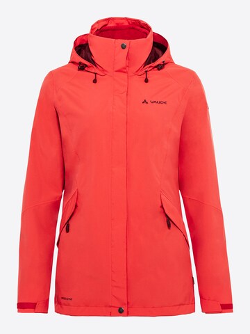 VAUDE Outdoor Jacket 'Rosemoor' in Red: front