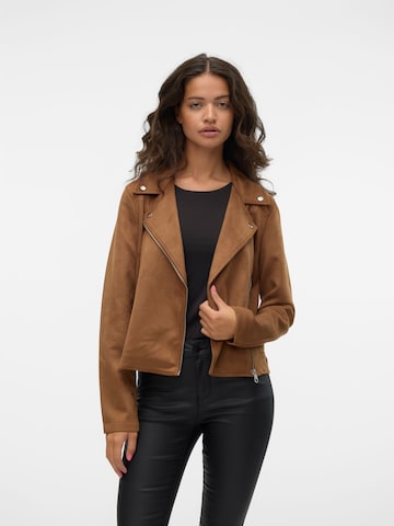 VERO MODA Between-season jacket 'GIACCA' in Brown: front