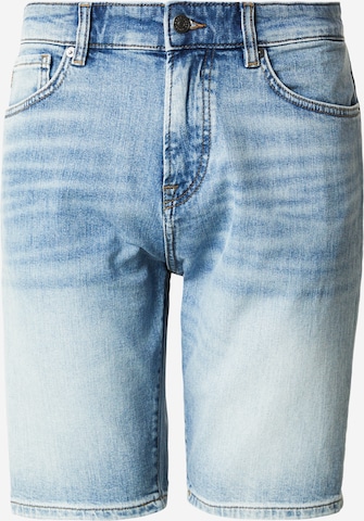 mėlyna BOSS Standartinis Džinsai 'Re.Maine': priekis