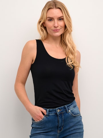 CULTURE Top 'Poppy' in Black: front