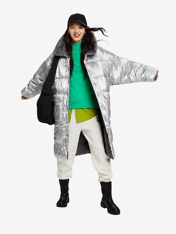 ESPRIT Winter Coat in Silver