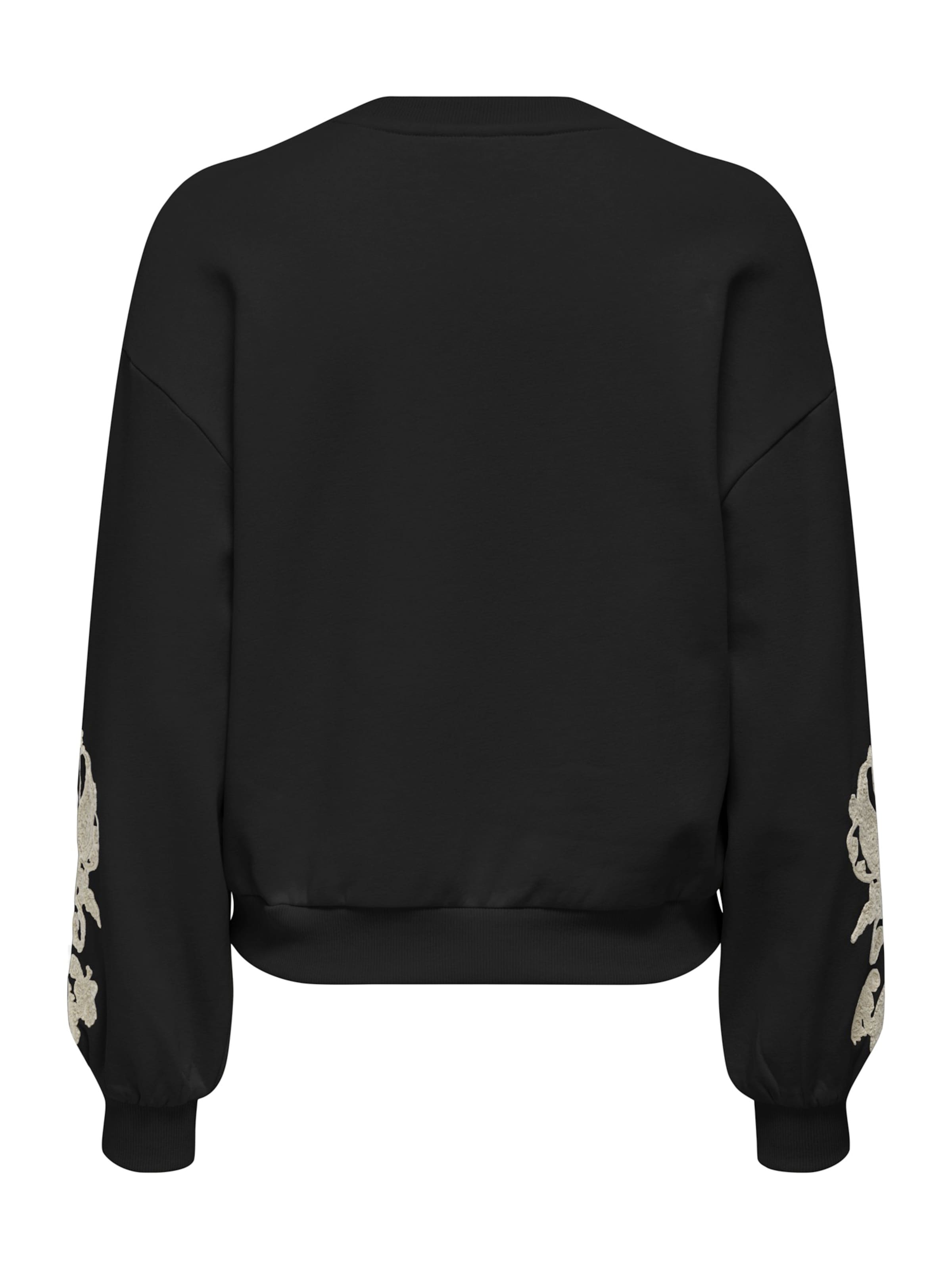 ONLY Sweatshirt 'ONLBROOKLYN' in Black