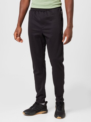 Hummel Slimfit Sportsbukser i sort: forside