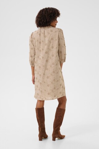 Cream Dress 'Olivia' in Beige